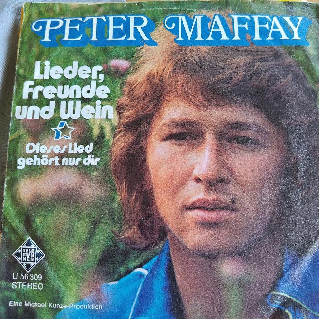 Peter Maffay - Lieder, Freunde und Wein (Single), Ophalen of Verzenden, 7 inch
