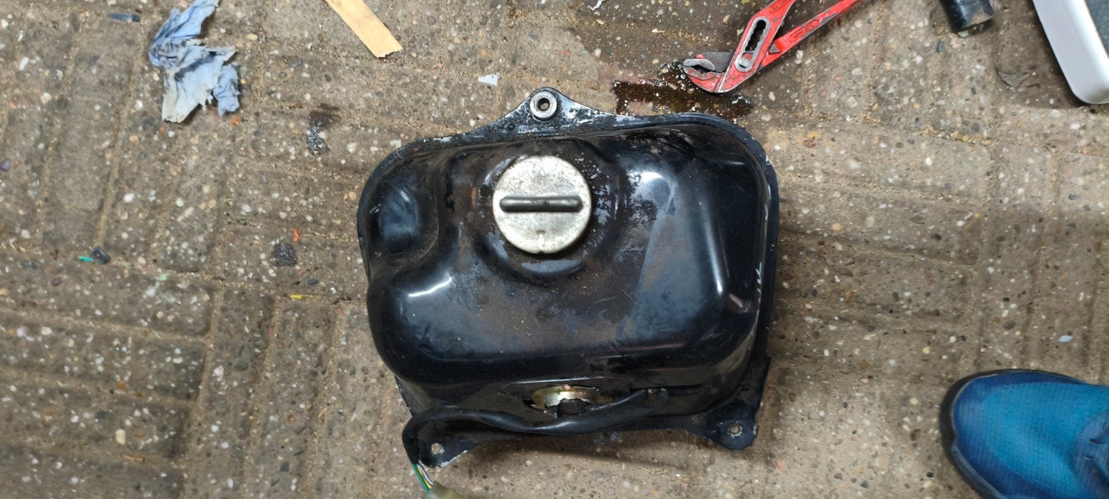 Brandstof tank +zadel honda sfx 50, Ophalen, Tank, Honda