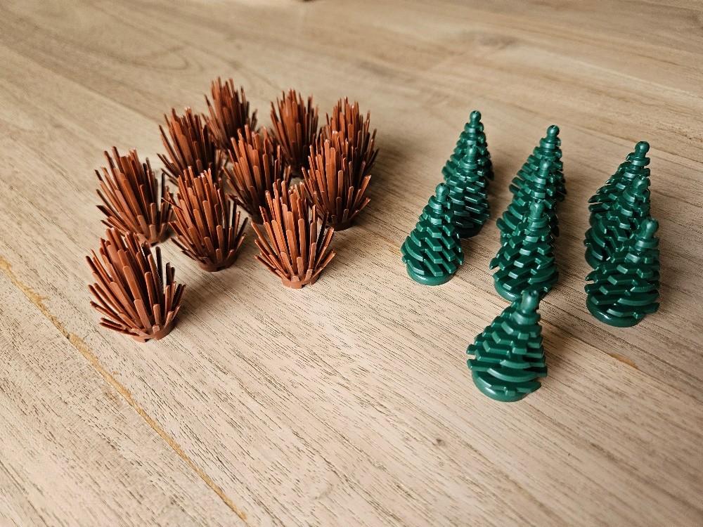 Partij J735=20x Lego bomen/struiken Nieuw, Lego, Lego, Lego, Overige typen