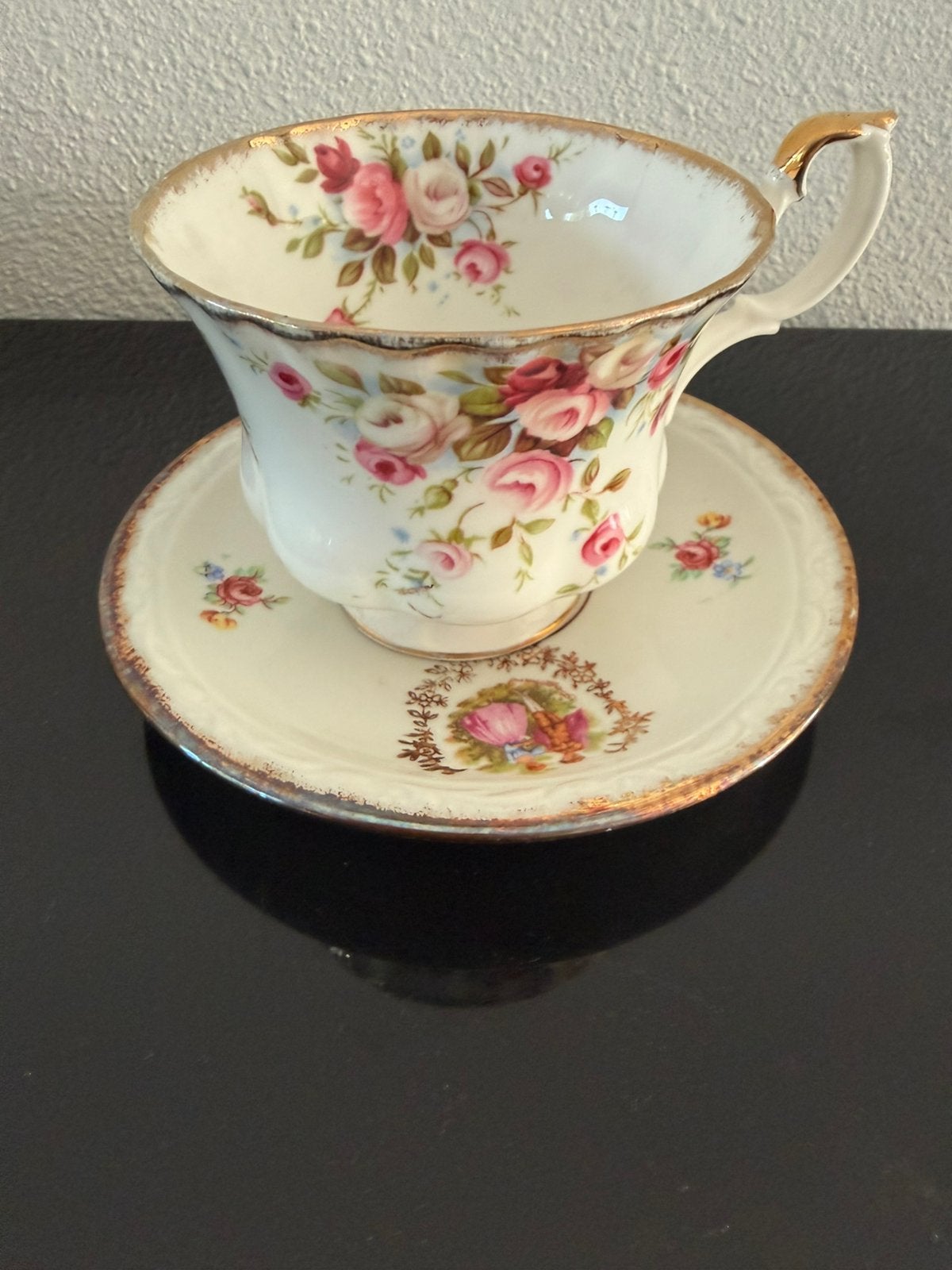 Royal Albert "Cottage Garden Kop Schotel Vintage Bone China, Ophalen