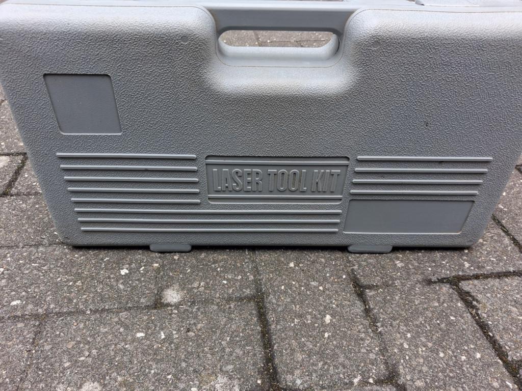 Laser Tool Kit met Statief en Waterpas, Ophalen of Verzenden, Gebruikt, Overige meters