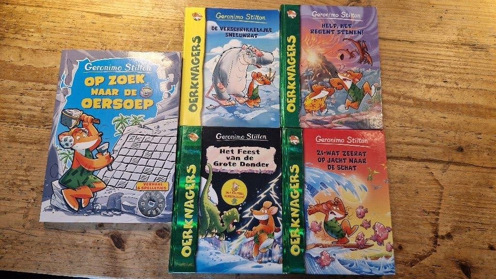 Geronimo stilton oerknagers, Ophalen of Verzenden, Gelezen, Geronimo Stilton, Fictie algemeen