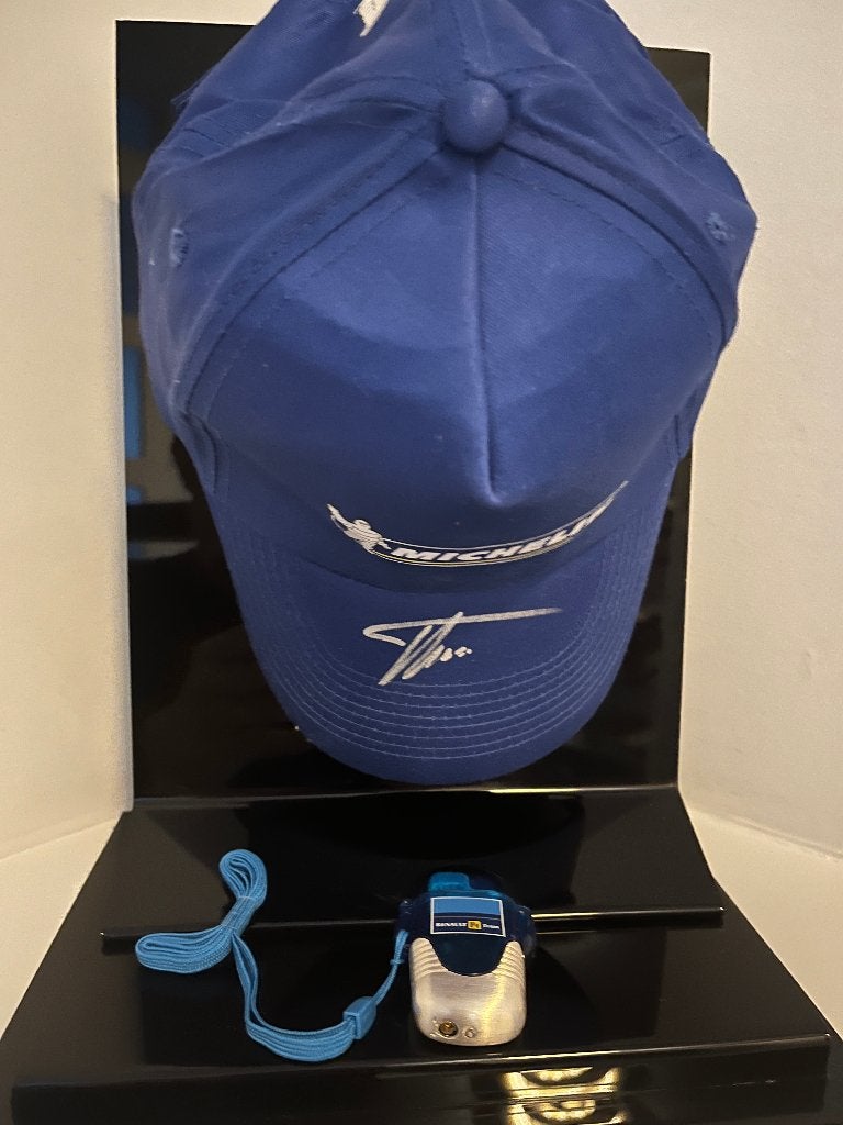 Fernando Alonso Vintage F1 Cap met handtekening, Ophalen of Verzenden, Zo goed als nieuw, Formule 1