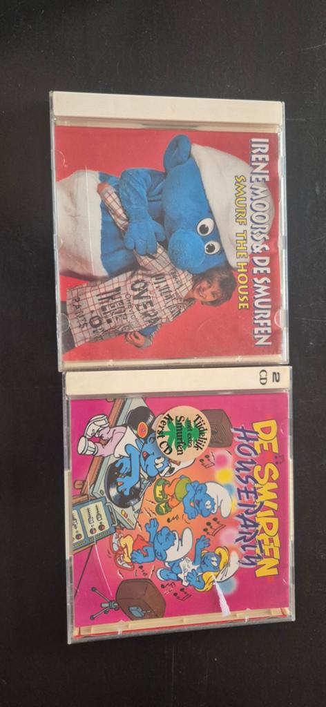 2 smurfen house cd's met Irene Moors. Samen voor €5, Ophalen of Verzenden, Zo goed als nieuw