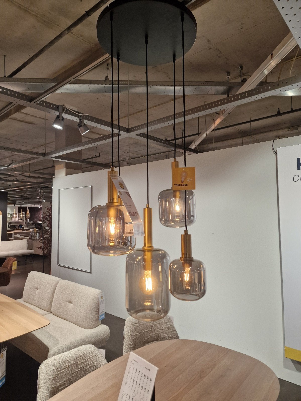 Showmodel lampen: Loki, Ulox, Rolf, Rokusina, Viggo, Ophalen of Verzenden, Nieuw, Glas, 75 cm of meer