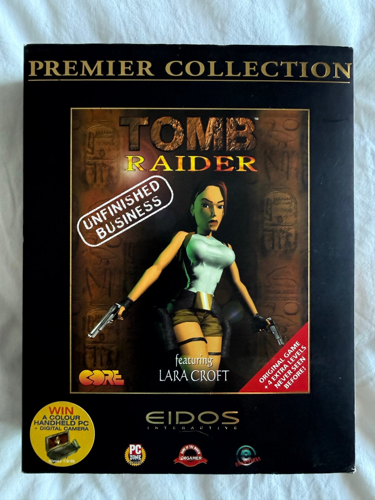 Tomb Raider 1 Premier Collection PC Big Box - Zeer Goede Sta, Avontuur en Actie, 1 speler, Ophalen of Verzenden, Zo goed als nieuw