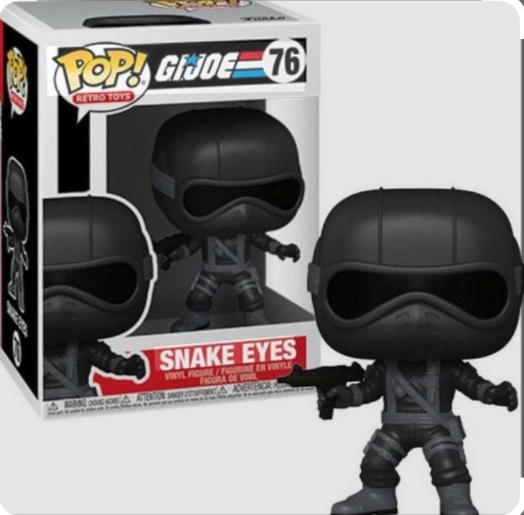 Funko Pop! G.I. Joe Snake Eyes #76 Retro Toys, Verzamelen, Poppetjes en Figuurtjes, Ophalen of Verzenden, Nieuw