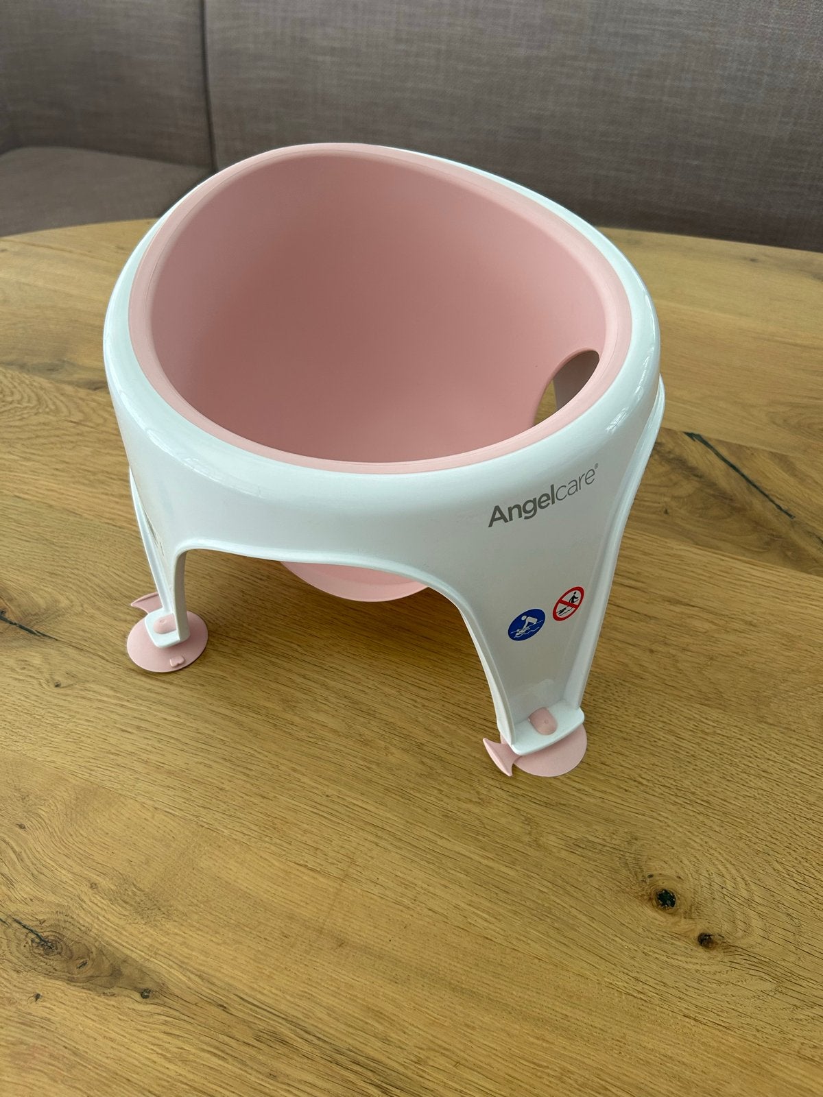 Angelcare Badzitje Roze, Zo goed als nieuw, Badzitje of Badring, Standaard, Ophalen