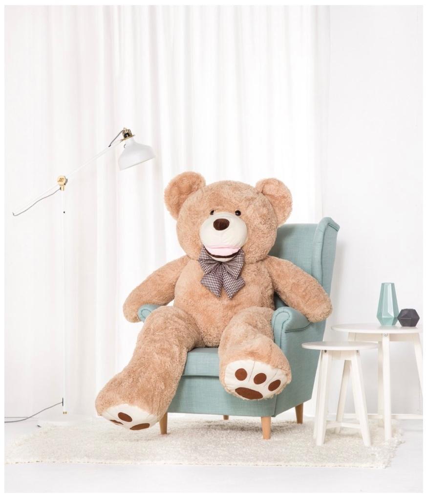 GRATIS Teddybeer van 160cm, Ophalen, Beer, Zo goed als nieuw, Beige