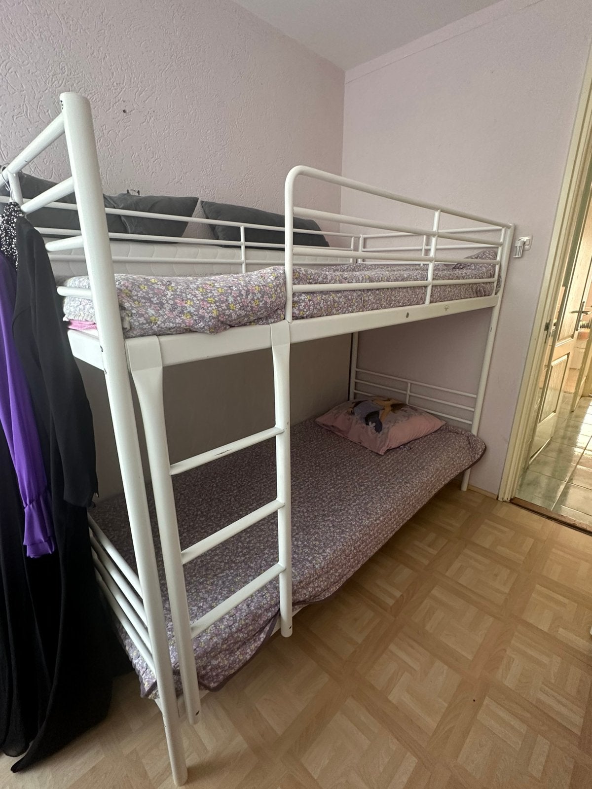 1 stappelbed, Ophalen, 90 cm, Eenpersoons, Zo goed als nieuw