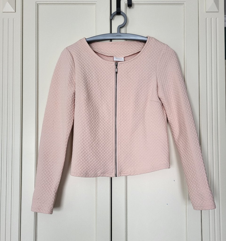 Vila jasje, zachtroze, blazer, maat S, Maat 38/40 (M), Vila, Ophalen of Verzenden, Zo goed als nieuw
