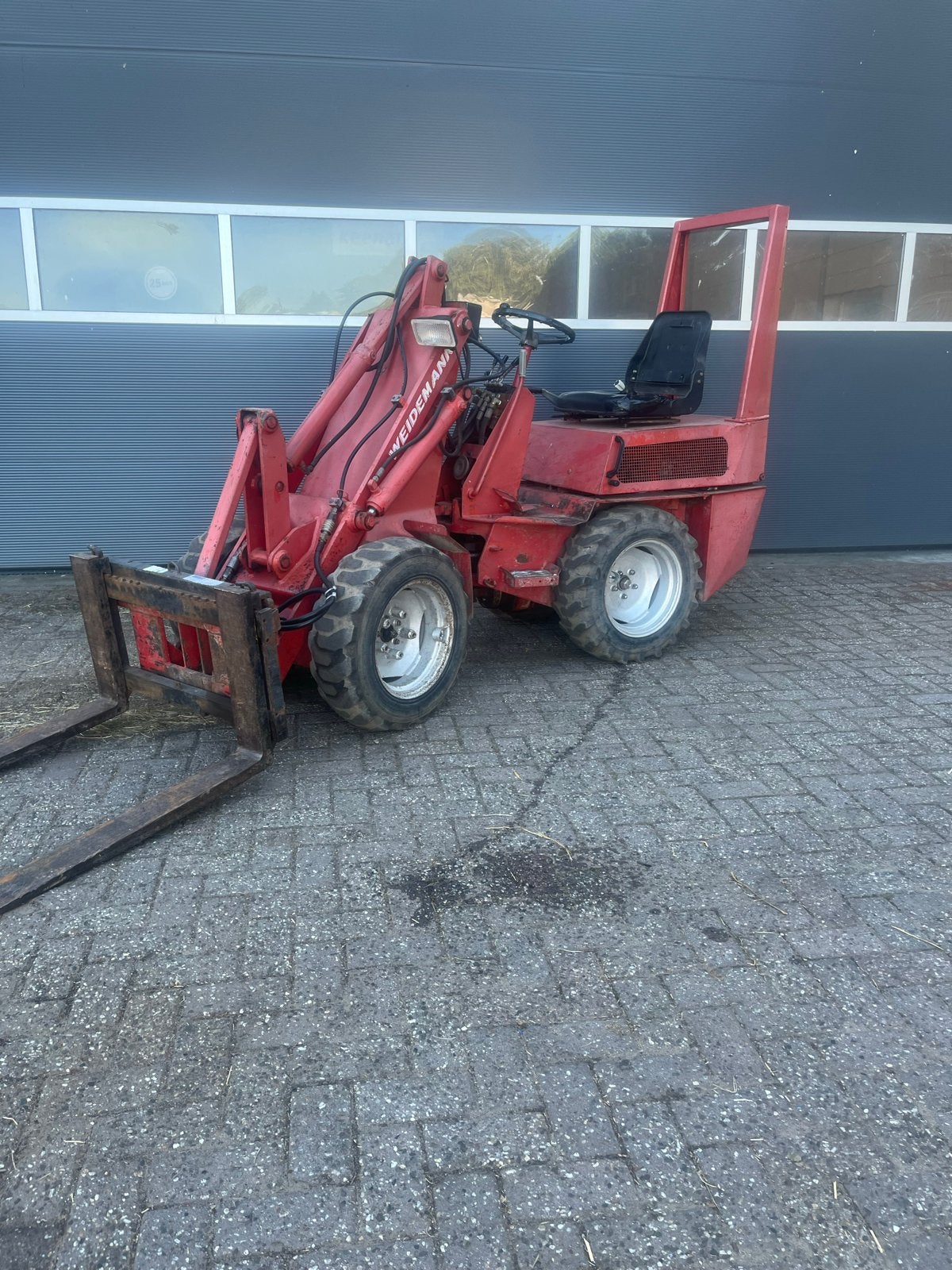 Weidemann 914 shovel loader marge, Ophalen, Wiellader of Shovel