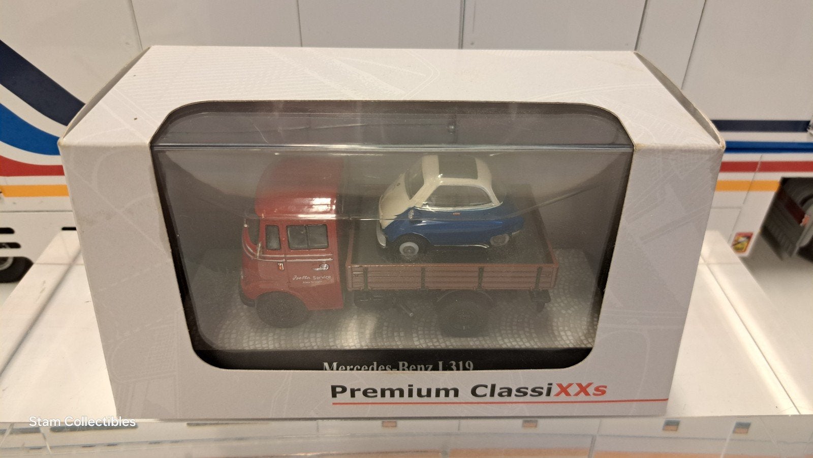 Premium Classixxs Mercedes-Benz L319 Isetta Service, Overige merken, Auto, Ophalen of Verzenden, Zo goed als nieuw
