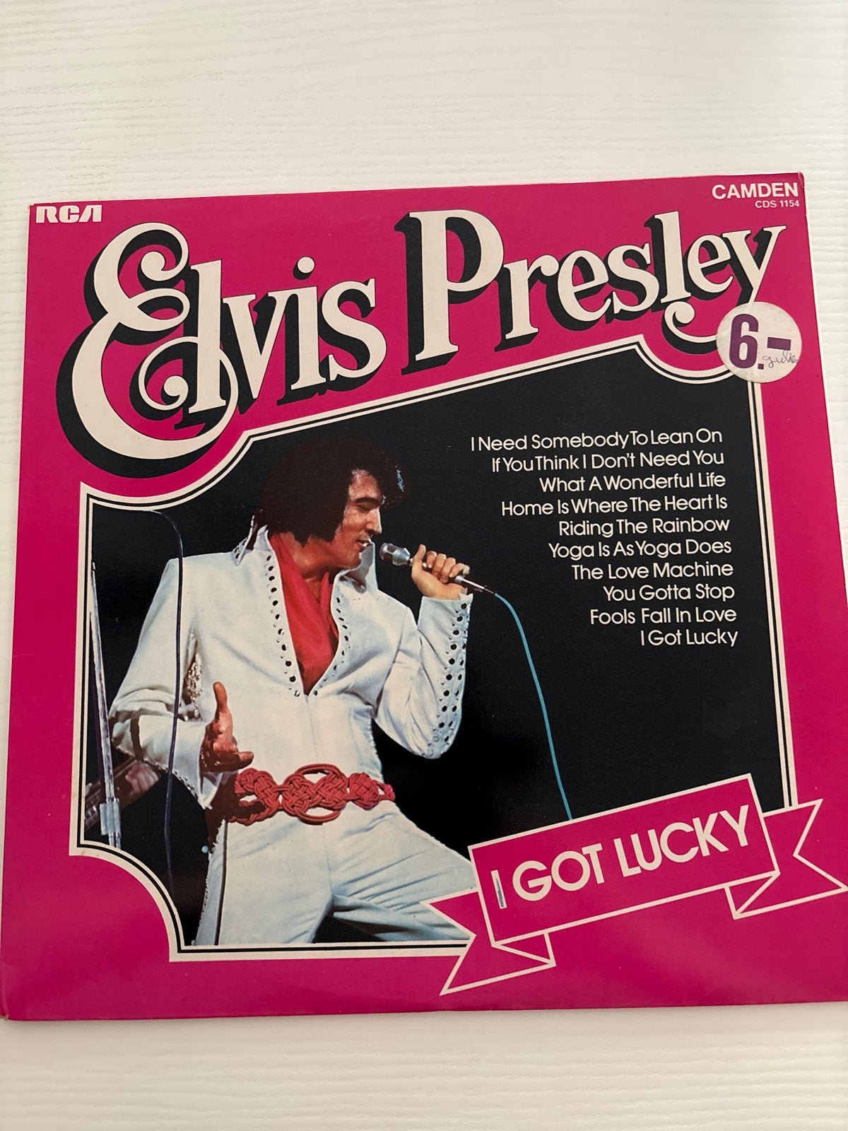 Elvis Presley - I Got Lucky LP, Verzamelen, Ophalen of Verzenden, Zo goed als nieuw, Cd of Plaat