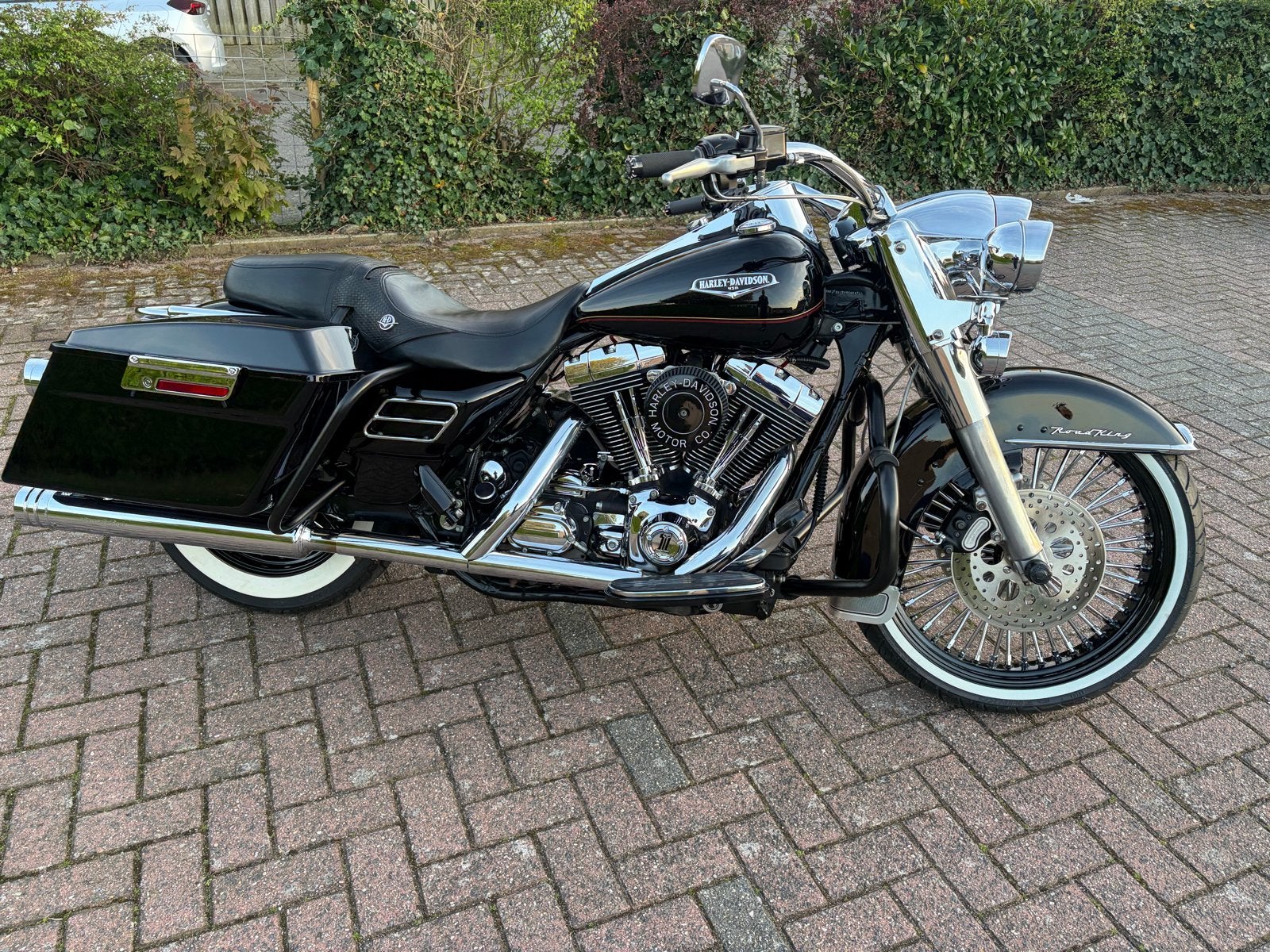 Harley-Davidson FLHR Road King 88    13.771 mijl 22.162 km, Motoren, 2 cilinders, Sportuitlaat, Gebruikt, 1449 cc