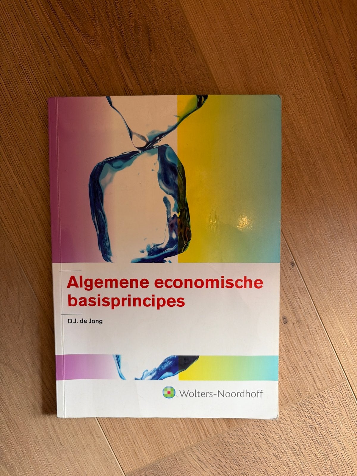 Algemene economische basisprincipes - D.J. de Jong, Boeken, Studieboeken en Cursussen, Ophalen of Verzenden, Gamma, Zo goed als nieuw