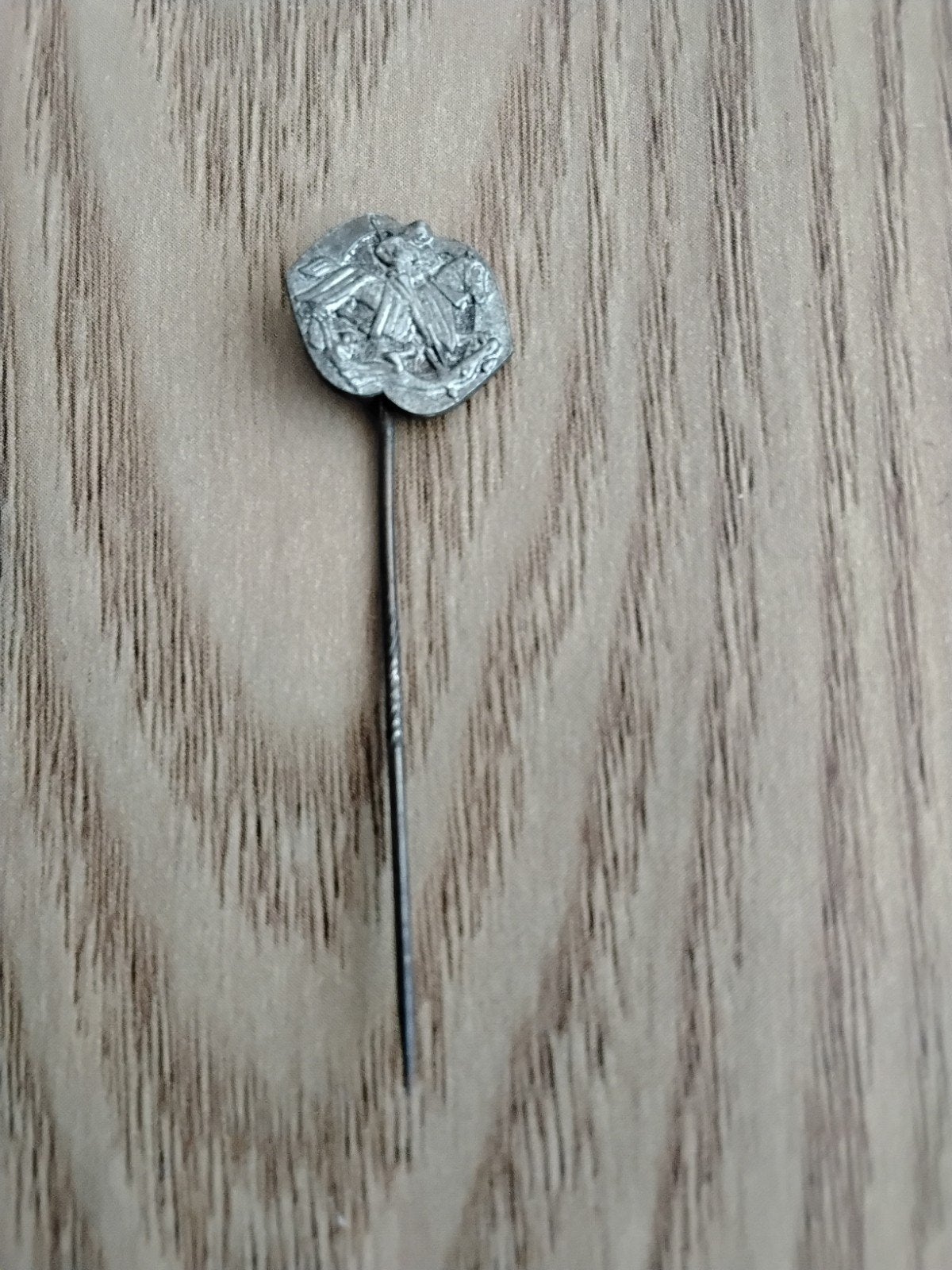 vintage speldje, Cavalerie te paard, Verzamelen, Ophalen of Verzenden, Gebruikt, Overige onderwerpen