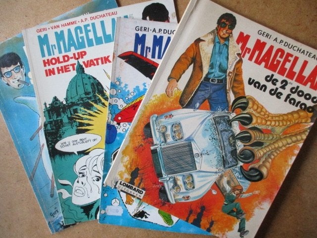 adv7934 mr magellan, Meerdere stripboeken, Ophalen, Gelezen