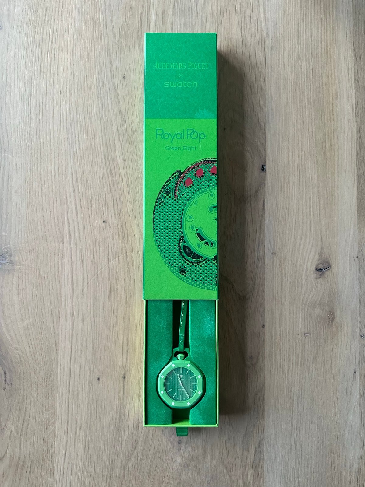 Audemars Piguet x Swatch Royal Pop Zakhorloge, Sieraden, Tassen en Uiterlijk, Horloges | Dames, Nieuw, Ophalen, Overige merken