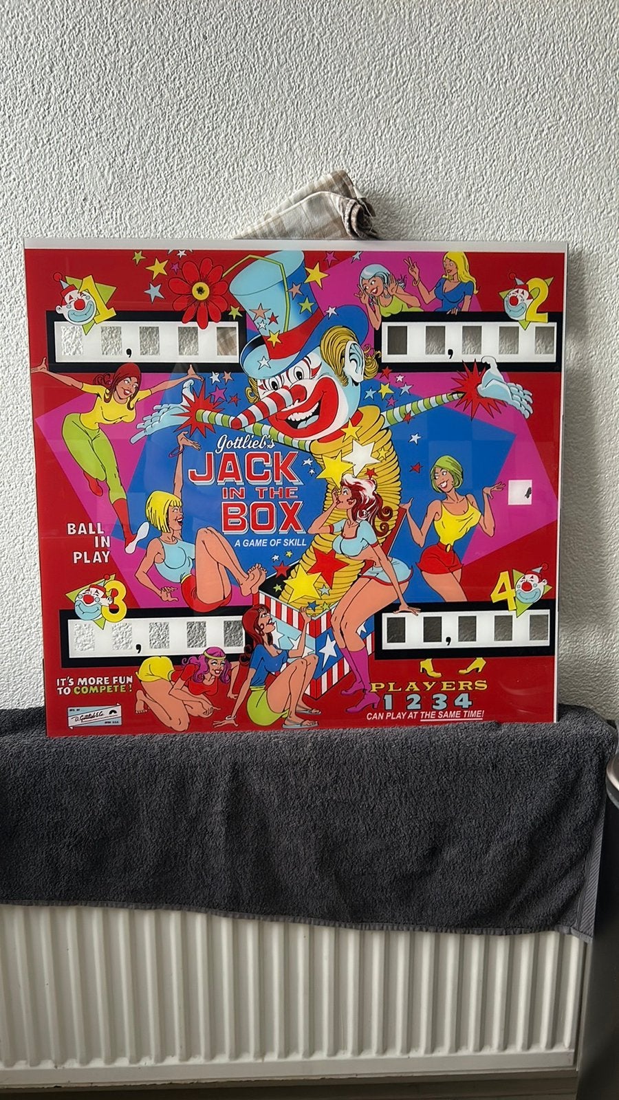 Kopruit (nieuw) Gottlieb Jack in the box flipperkast, Ophalen, Zo goed als nieuw, Flipperkast