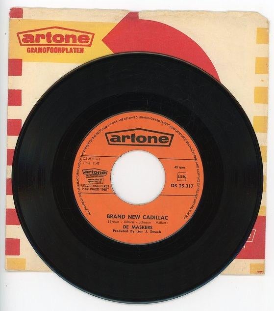 Single van de Maskers - Nederpop uit 1965, Cd's en Dvd's, Vinyl Singles, Gebruikt, Pop, Ophalen of Verzenden