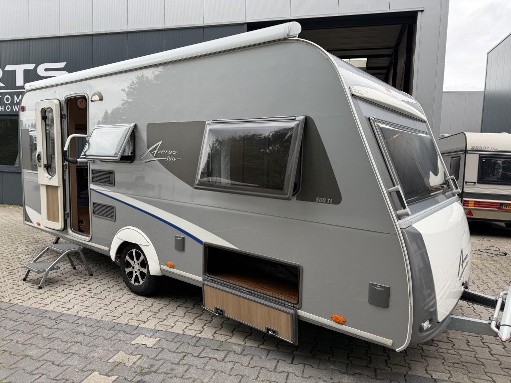 Bürstner Averso Fifty 500 TL ENKELBED MOVER - TENT, Rondzit, Bedrijf, Schokbreker, 5 tot 6 meter