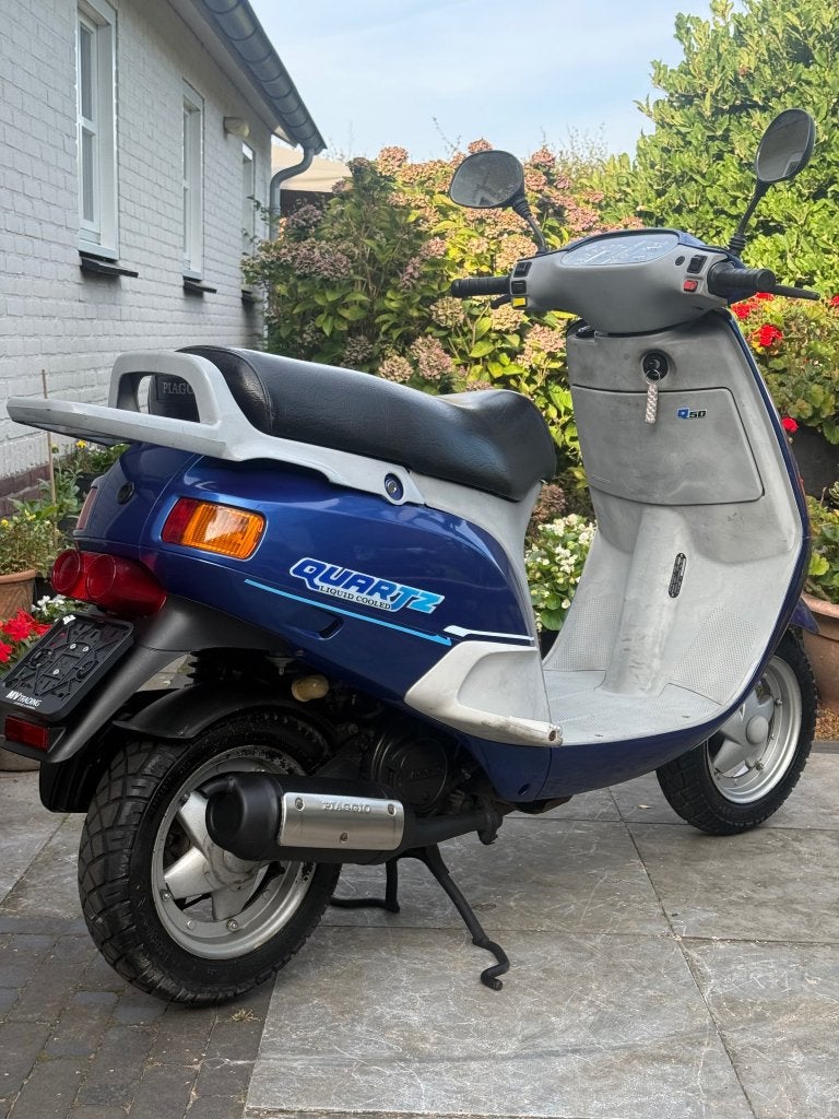 ⭐️Piaggio Quartz 50cc blauw nette staat 12676 km⭐️, Niet ingevuld, Niet ingevuld, Niet ingevuld