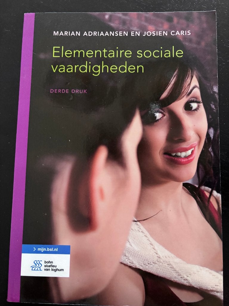Elementaire Sociale Vaardigheden, Boeken, Marian Adriaansen en Josien Caris, Zo goed als nieuw, Gamma, HBO