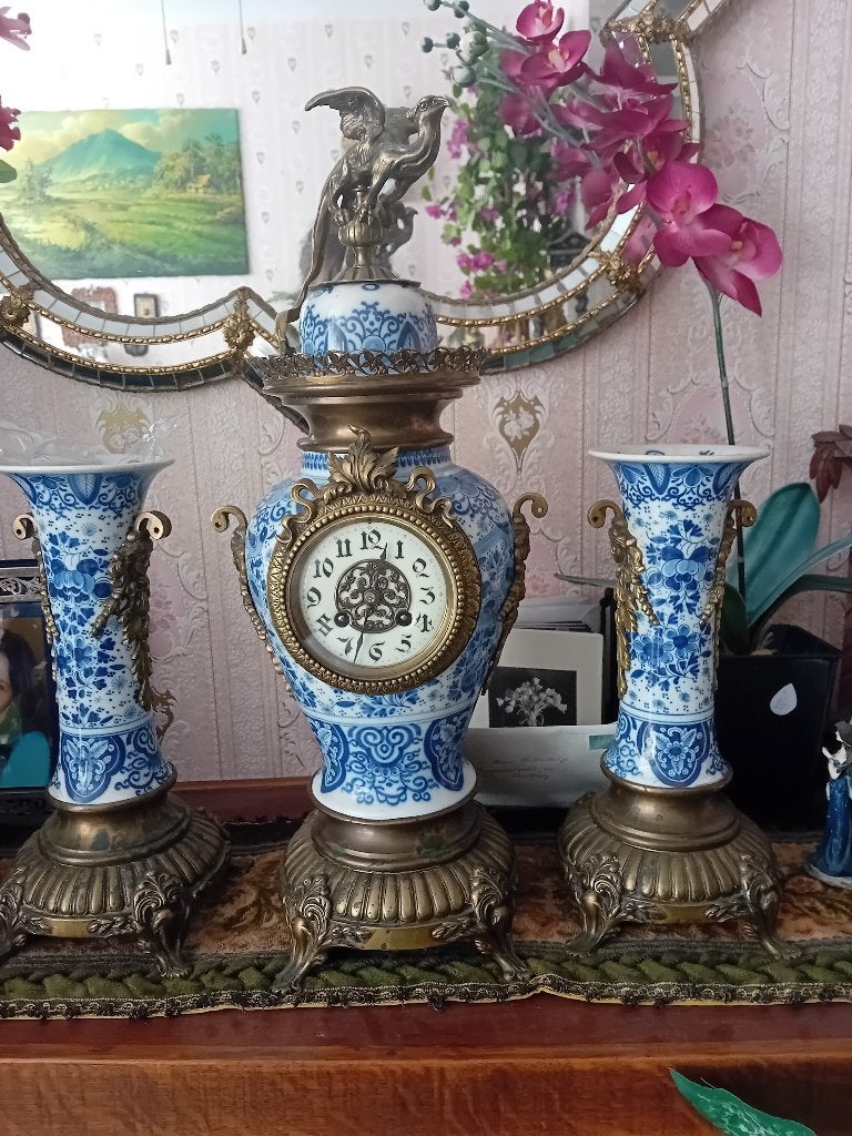 antieke klok ivm opruimen kleiner wonen pa, Antiek en Kunst, Ophalen