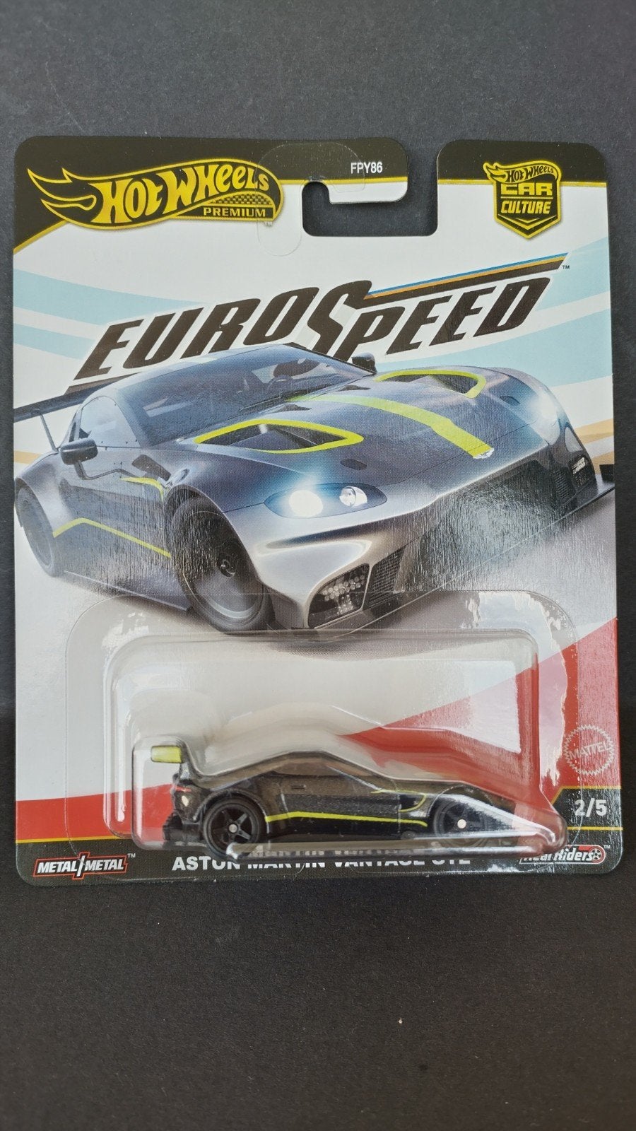 Aston Martin Vantage GTe 1:64 Hotwheels Premium Eurospeed Po, Auto, Verzenden, ., Nieuw