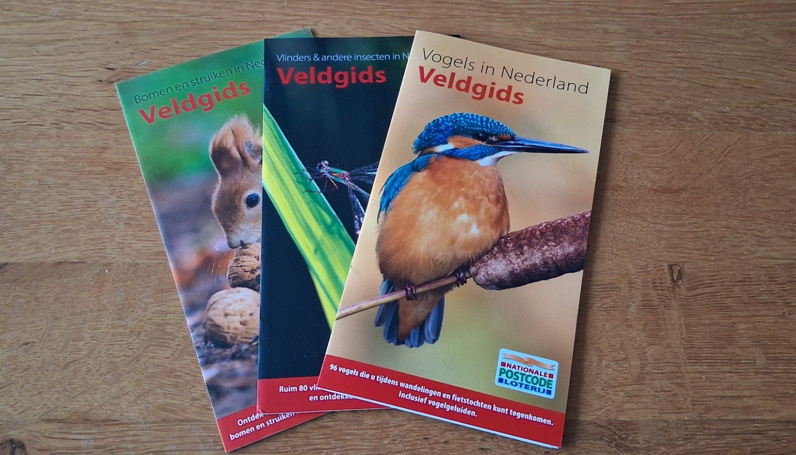 Veldgidsen Natuur: Bomen, Vlinders, Vogels (3-delige set), Ophalen of Verzenden, Nieuw, Natuur algemeen