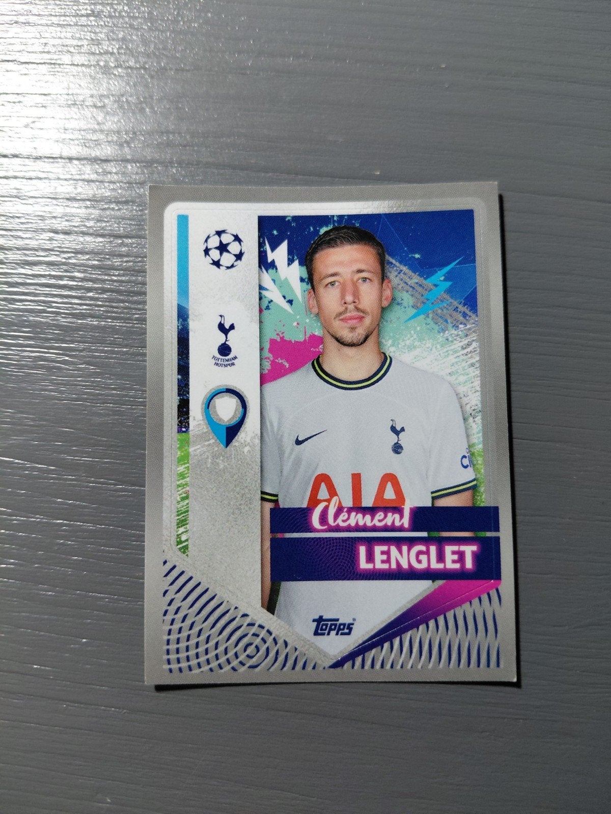 lenglet (tottenham hotspur) topps 2022/23, Verzamelen, Ophalen of Verzenden, Nieuw, Buitenlandse clubs, Spelerskaart