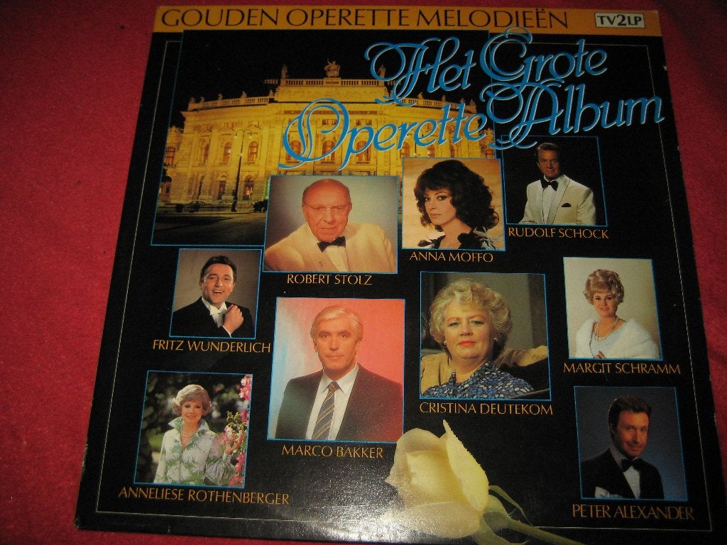 2 LPs, Het grote Operette-Album, Overige typen, Ophalen of Verzenden, Zo goed als nieuw, 12 inch