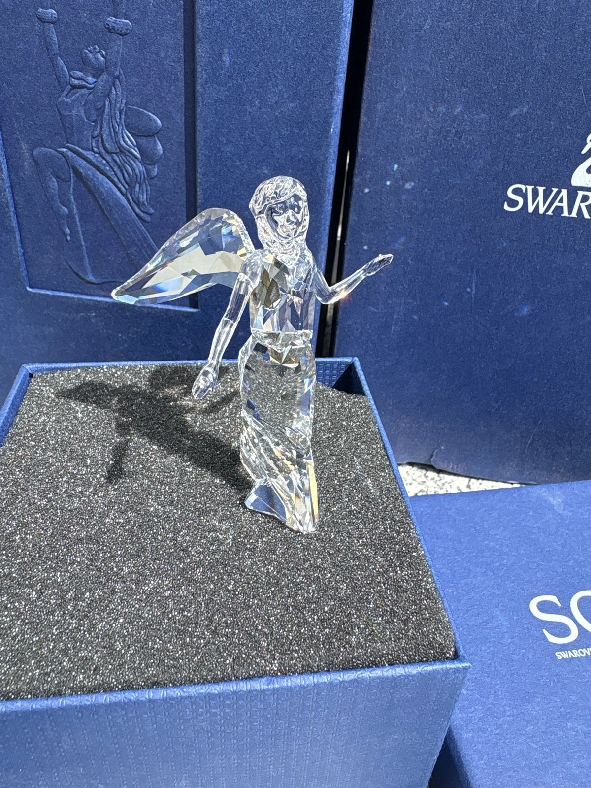 Swarovski Engeltje Annual Edition 2012 met doos, certificaat, Verzamelen, Verzenden, Zo goed als nieuw, Figuurtje