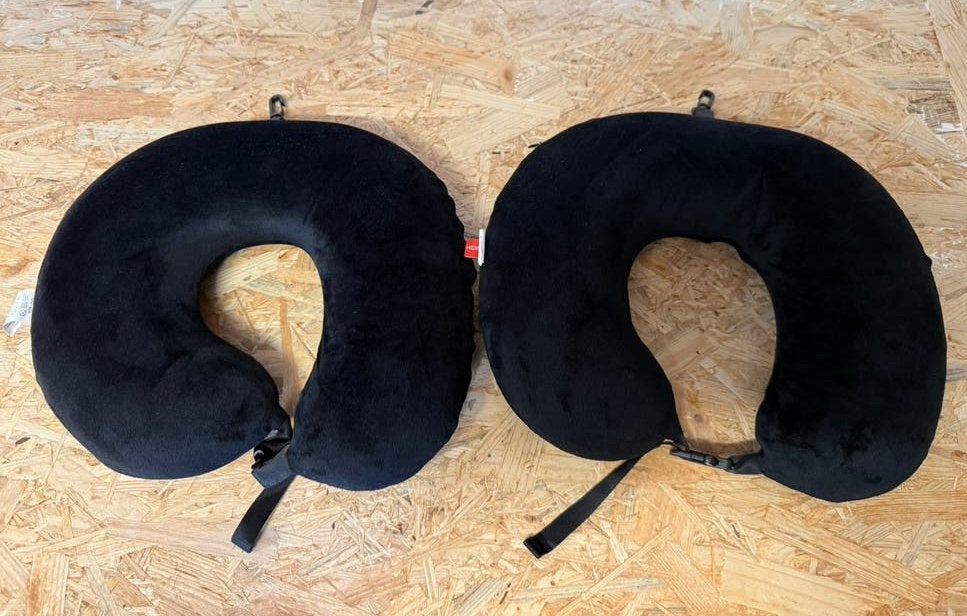 2 nekkussen traagschuim, Ophalen, Zo goed als nieuw, 30 cm of meer, Minder dan 35 cm