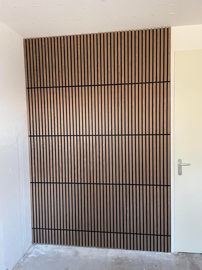 Lattenwand akoestische panelen akupanel, Ophalen, Zo goed als nieuw