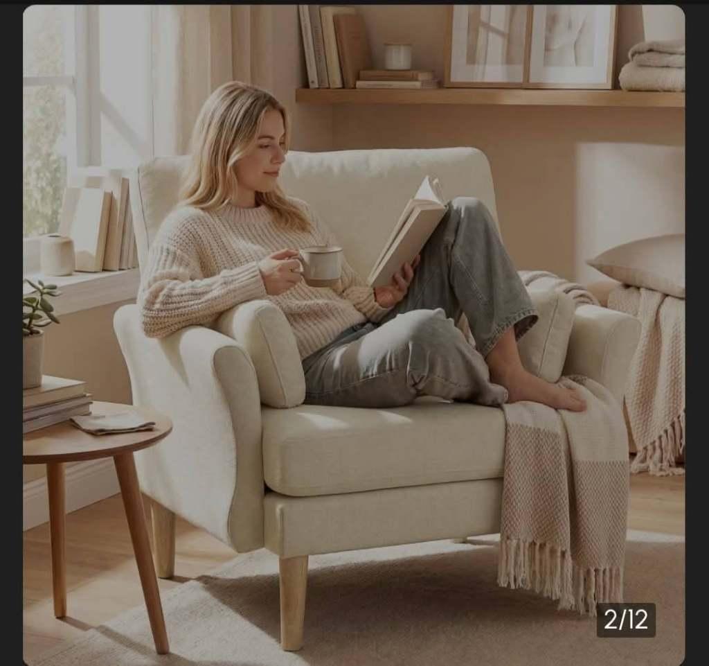 Luxe fauteuil nieuw in doos, Nieuw, 75 tot 100 cm, Ophalen of Verzenden, A