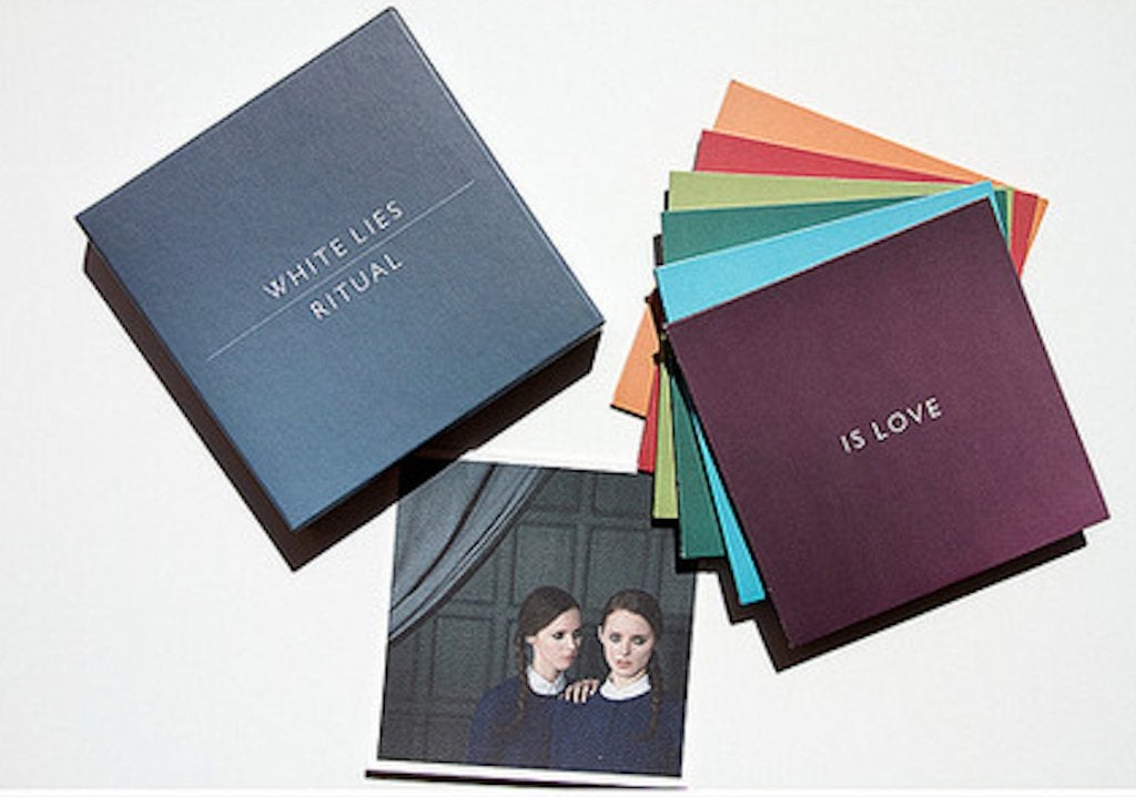 6 Vinyl Single Box White Lies Ritual incl Bonus Cd NIEUW, Boxset, Pop, 7 inch, Boxset