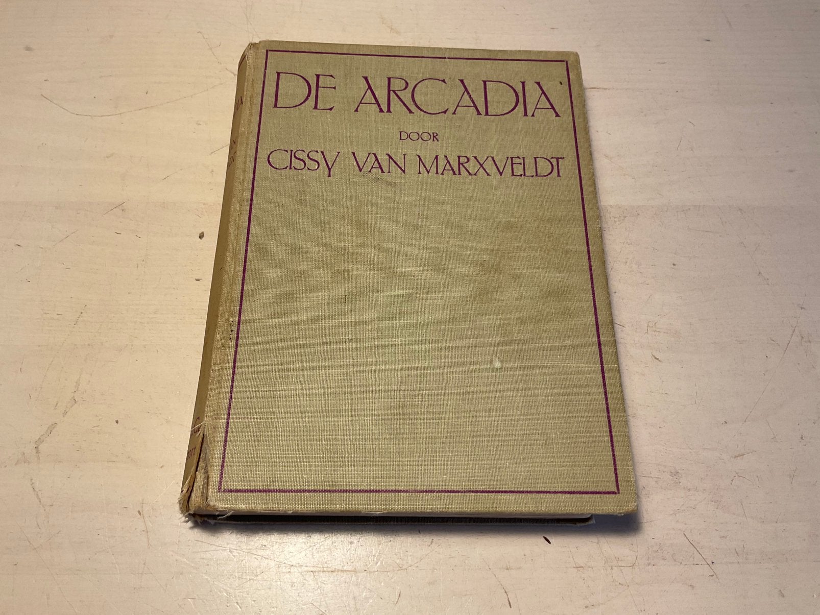De Arcadia door Cissy van Marxveldt - Spitsbergen, Boeken, Reisverhalen, Europa, Ophalen of Verzenden
