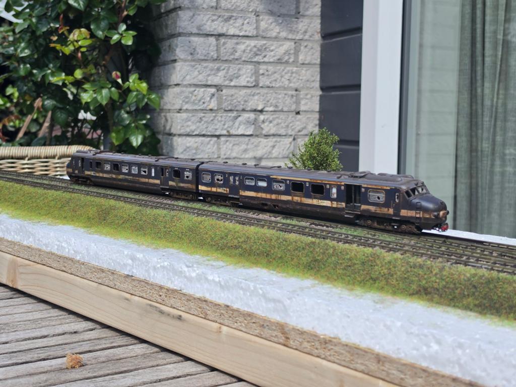 Piko Benelux ns  Hondekop dummy (zwaar geweatherd) h0, Hobby en Vrije tijd, Modeltreinen | H0, Gelijkstroom, Piko, Ophalen of Verzenden