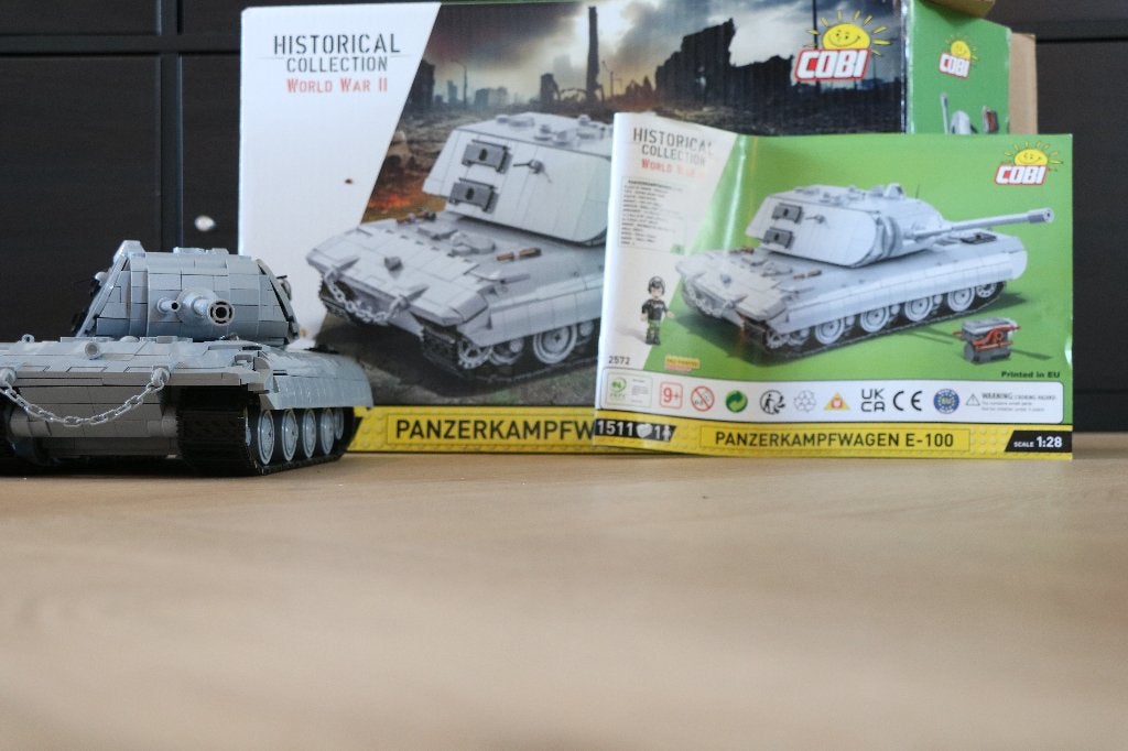 Cobi Panzerkampfwagen E-100 bouwset, Kinderen en Baby's, Speelgoed | Bouwstenen, Ophalen of Verzenden, Nieuw, Overige merken