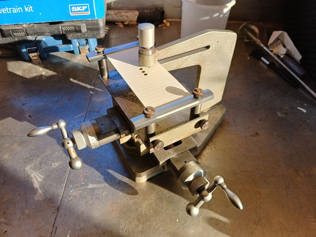 fijnmechanische handpons, Doe-het-zelf en Verbouw, Gereedschap | Handgereedschap, Ophalen of Verzenden, Zo goed als nieuw