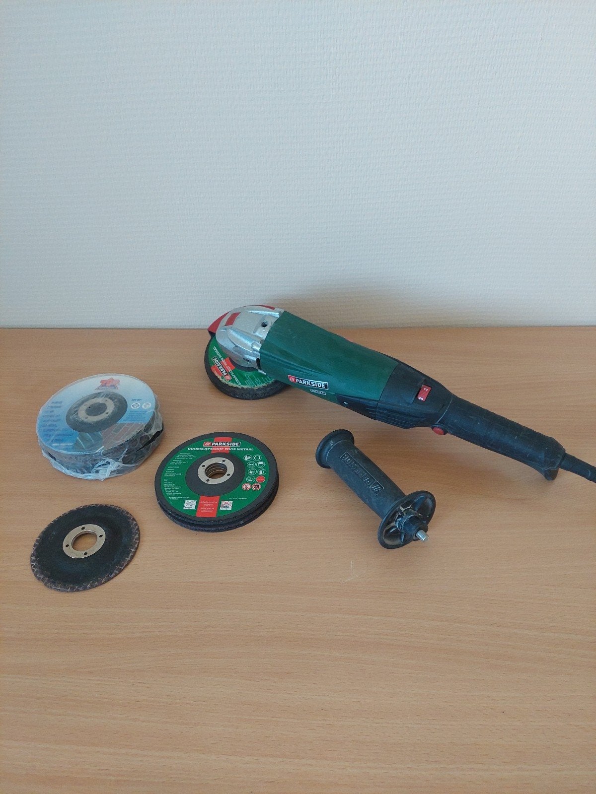 Haakse slijper Parkside, Ophalen, Gebruikt, 1000 watt of meer, Haakse handslijpmachine