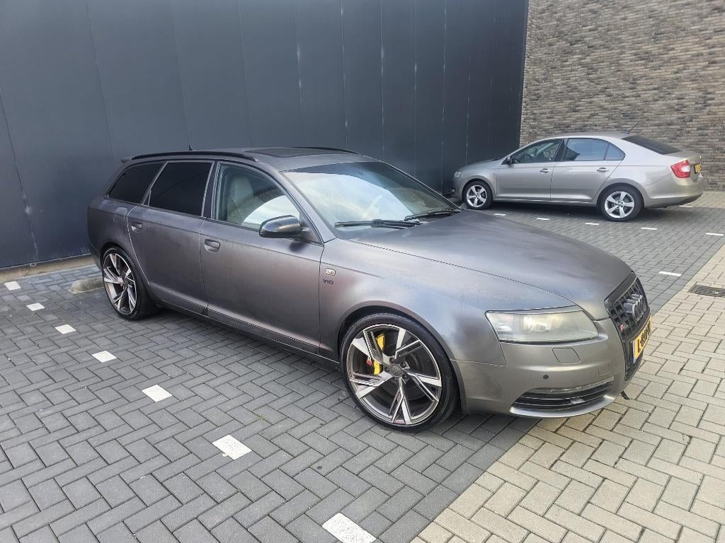 Audi S6 5.2 V10 Avant Quattro 320KW AUT 2007, Auto's, Automaat, 435 pk, Beige, 5204 cc