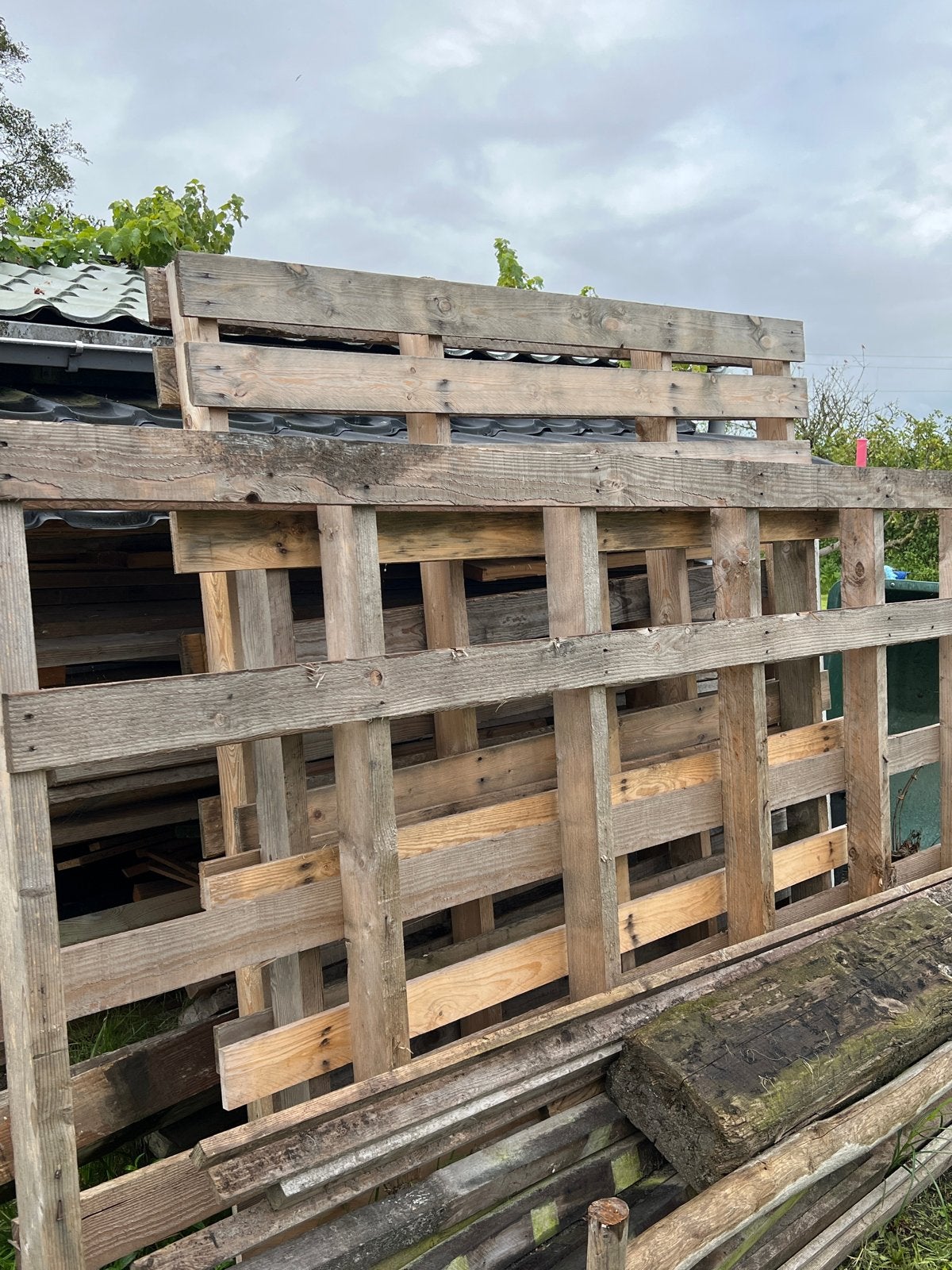 Gebruikte Pallets - Diverse Maten, Ophalen, Gebruikt, 200 tot 250 cm, 50 mm of meer