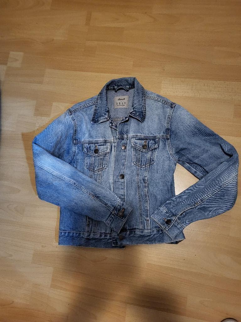Spijkerjas, Ophalen, Zo goed als nieuw, Maat 36 (S), Blauw