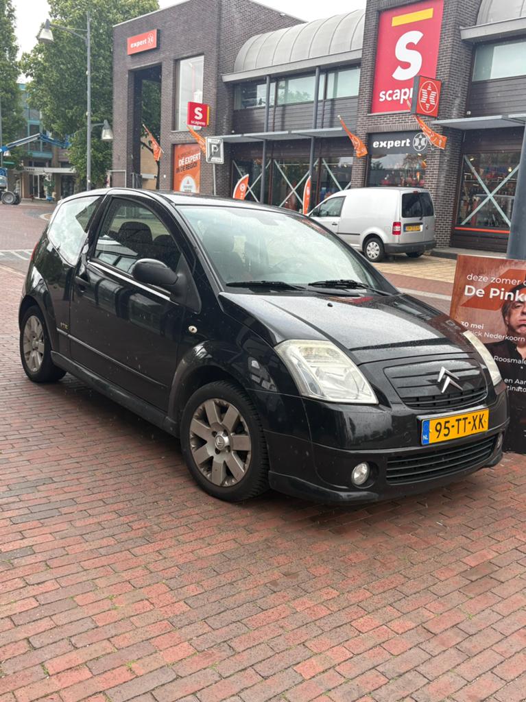 Citroën C2 1.4 I Sensodrive 2007 Zwart, 970 kg, 450 kg, 4 cilinders, Zwart