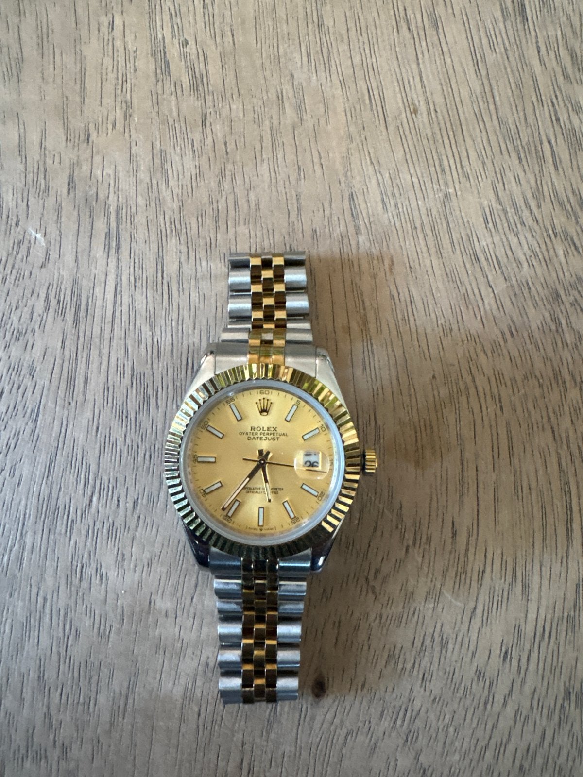 Rolex Datejust Goud/Staal Polshorloge, Staal, Rolex, Polshorloge, Ophalen of Verzenden