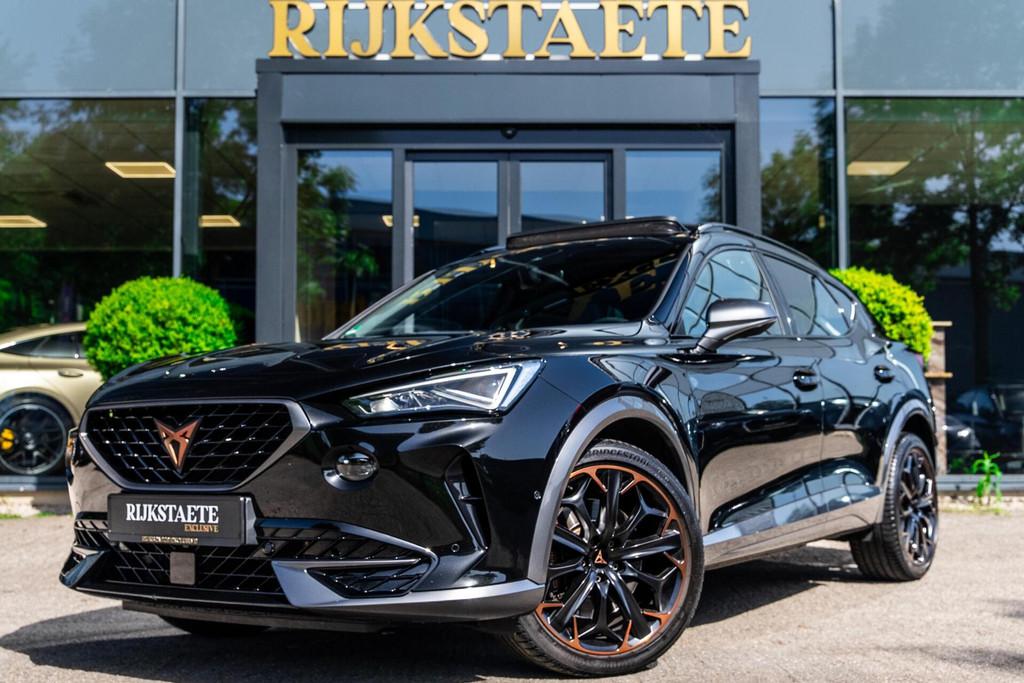 CUPRA Formentor 2.0 TSI 4DRIVE|PANO|LEDER|CAMERA|MEMORY|19'', Automaat, 4 cilinders, Zwart, Vierwielaandrijving