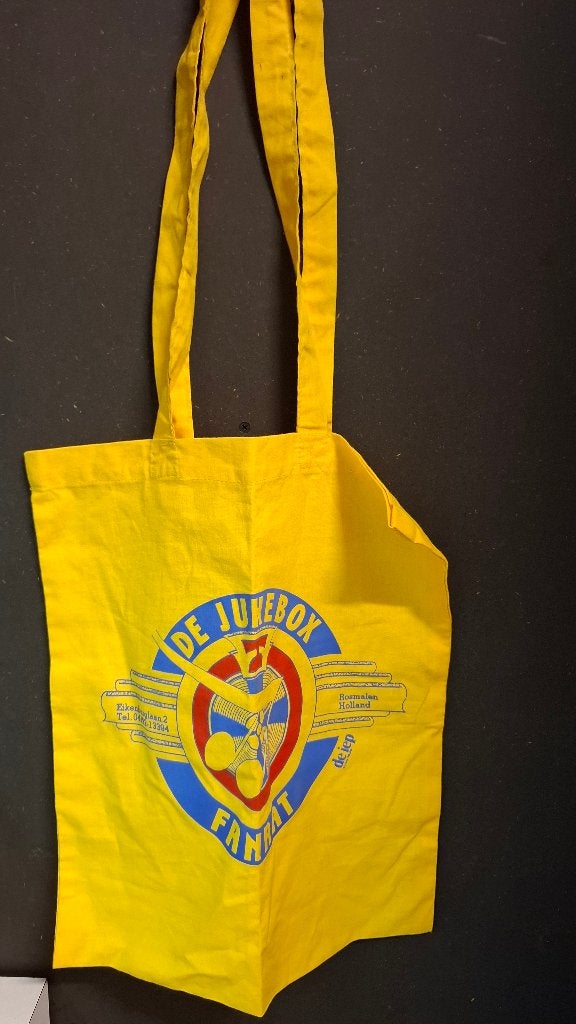 De Jukebox Fanaat stoffen tas, Ophalen of Verzenden, Zo goed als nieuw, 1970 tot heden, Overige merken